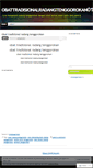 Mobile Screenshot of obattradisionalradangtenggorokan01.wordpress.com