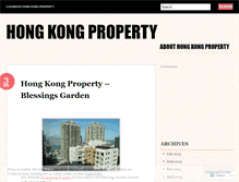 Tablet Screenshot of hongkongproperty2.wordpress.com