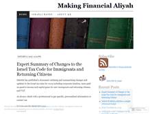 Tablet Screenshot of financialaliyah.wordpress.com