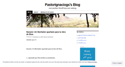 Desktop Screenshot of pastorignaciogs.wordpress.com