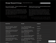 Tablet Screenshot of designresearchgroup.wordpress.com