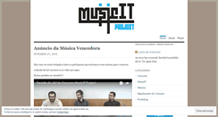 Desktop Screenshot of musicit.wordpress.com