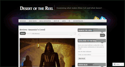 Desktop Screenshot of desertofreel.wordpress.com