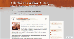 Desktop Screenshot of ankasblog.wordpress.com