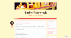 Desktop Screenshot of barbietrainwreck.wordpress.com