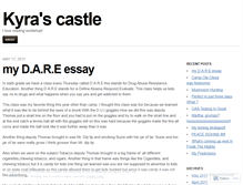 Tablet Screenshot of kyras22.wordpress.com