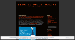 Desktop Screenshot of jocuriplay.wordpress.com