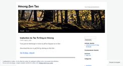 Desktop Screenshot of hmongzentao.wordpress.com