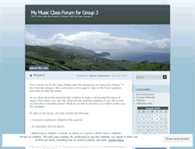 Tablet Screenshot of musicmin12010agrp03.wordpress.com