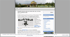 Desktop Screenshot of eltrasterodepalacio.wordpress.com