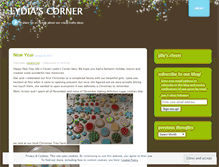 Tablet Screenshot of lydiascorner.wordpress.com