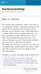 Mobile Screenshot of fearlessnextstep.wordpress.com