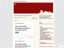 Tablet Screenshot of antibenefitcutsglasgow.wordpress.com
