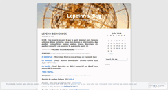 Desktop Screenshot of lepeinn.wordpress.com