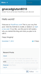 Mobile Screenshot of gnacadglutan8010.wordpress.com