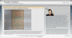 Desktop Screenshot of greatersurbiton.wordpress.com