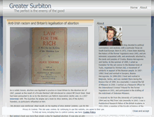 Tablet Screenshot of greatersurbiton.wordpress.com
