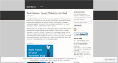 Desktop Screenshot of noelbyrne.wordpress.com