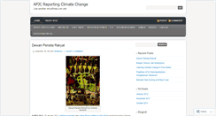 Desktop Screenshot of apjcclimatechange.wordpress.com