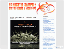 Tablet Screenshot of hardstylesamples.wordpress.com
