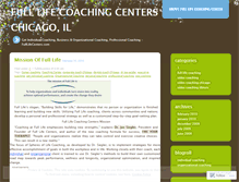 Tablet Screenshot of fulllifecenters.wordpress.com