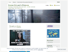 Tablet Screenshot of elissestuart.wordpress.com