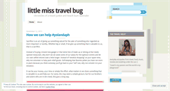 Desktop Screenshot of littlemisstravelbug.wordpress.com