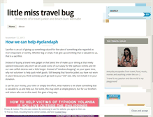 Tablet Screenshot of littlemisstravelbug.wordpress.com