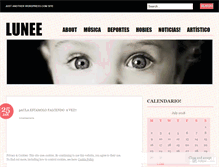 Tablet Screenshot of lunee.wordpress.com