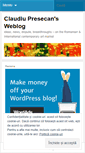 Mobile Screenshot of presecan.wordpress.com