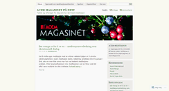 Desktop Screenshot of acemmagasinet.wordpress.com