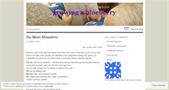 Desktop Screenshot of blueberrybaby.wordpress.com
