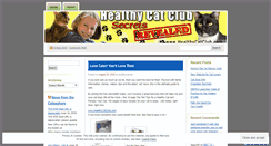 Desktop Screenshot of healthycatclub.wordpress.com