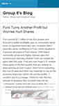 Mobile Screenshot of econproject6.wordpress.com