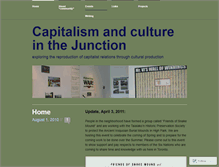 Tablet Screenshot of capitalismandculture.wordpress.com