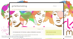 Desktop Screenshot of girlslikemeblog.wordpress.com