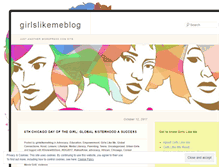 Tablet Screenshot of girlslikemeblog.wordpress.com