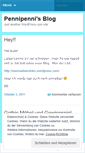 Mobile Screenshot of pennipenni.wordpress.com