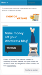 Mobile Screenshot of eventosreais.wordpress.com