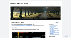Desktop Screenshot of dedoes.wordpress.com