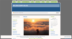 Desktop Screenshot of milosaleem.wordpress.com
