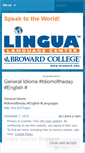 Mobile Screenshot of linguaschool.wordpress.com