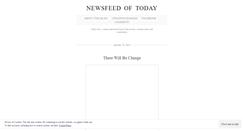 Desktop Screenshot of newsfeedoftoday.wordpress.com