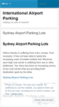 Mobile Screenshot of internationalairportparking.wordpress.com