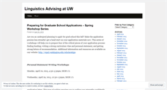 Desktop Screenshot of lingadv.wordpress.com