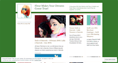 Desktop Screenshot of fleurdolls.wordpress.com
