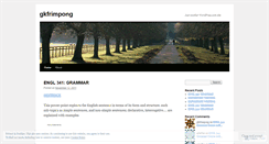 Desktop Screenshot of gkfrimpong.wordpress.com
