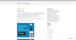 Desktop Screenshot of bus442.wordpress.com