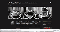 Desktop Screenshot of boilingthefrogs.wordpress.com