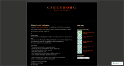 Desktop Screenshot of csecyborg.wordpress.com